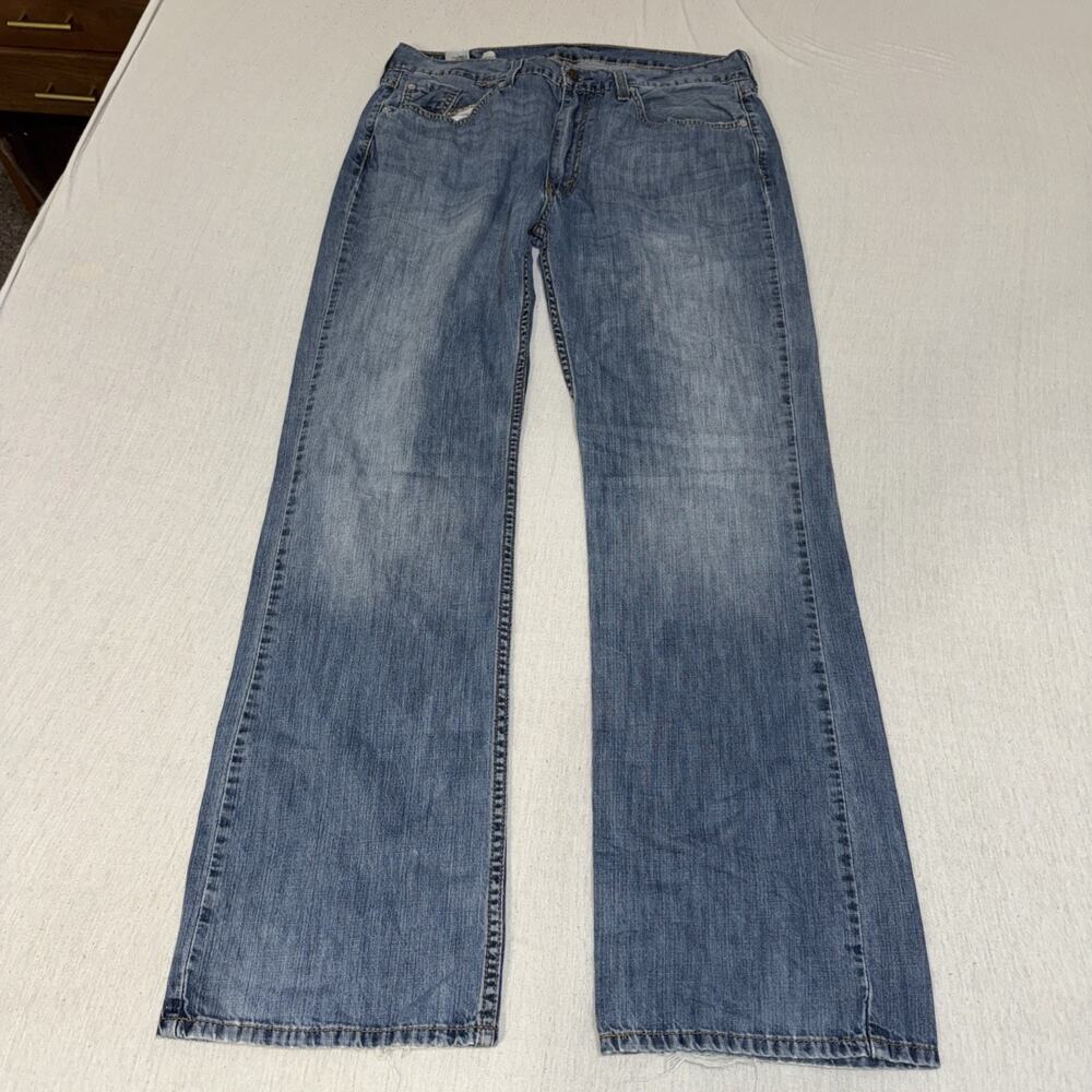 Levis 527 Low Boot Cut Jeans Mens 36x34 Denim Pants Cowboy Western